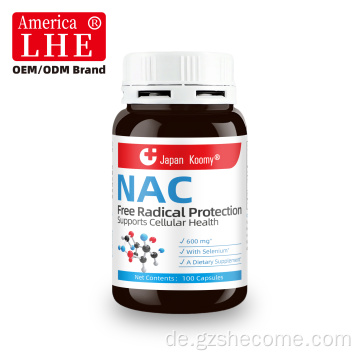 Heißverkaufs NAC Supplement Support Immunsystemfunktion